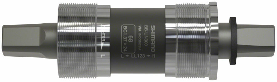 Shimano BB-UN300 Bottom Bracket – English, 68 x 115mm Spindle, Square Taper JIS