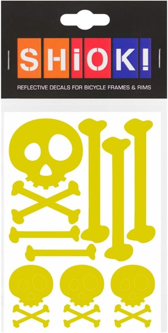 Shiok – Skulls Frame Reflectives, Yellow