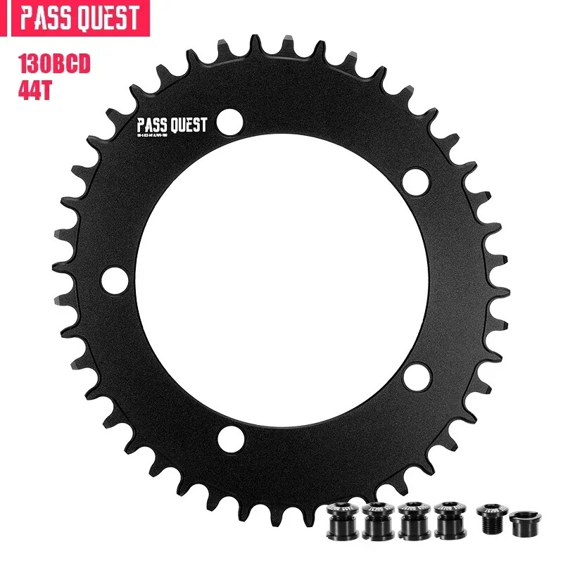 130 Bcd Round/Oval Chainring 42-60T 5 Arms Chain Ring for Bicycle Crankset
