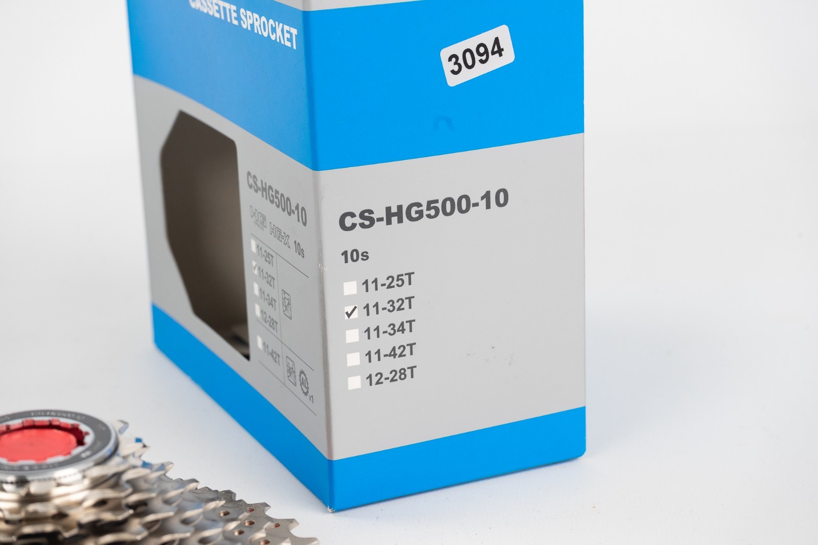SHIMANO CS-HG500 CASSETTE 10 11-32 speed ratios road racing bike 10V