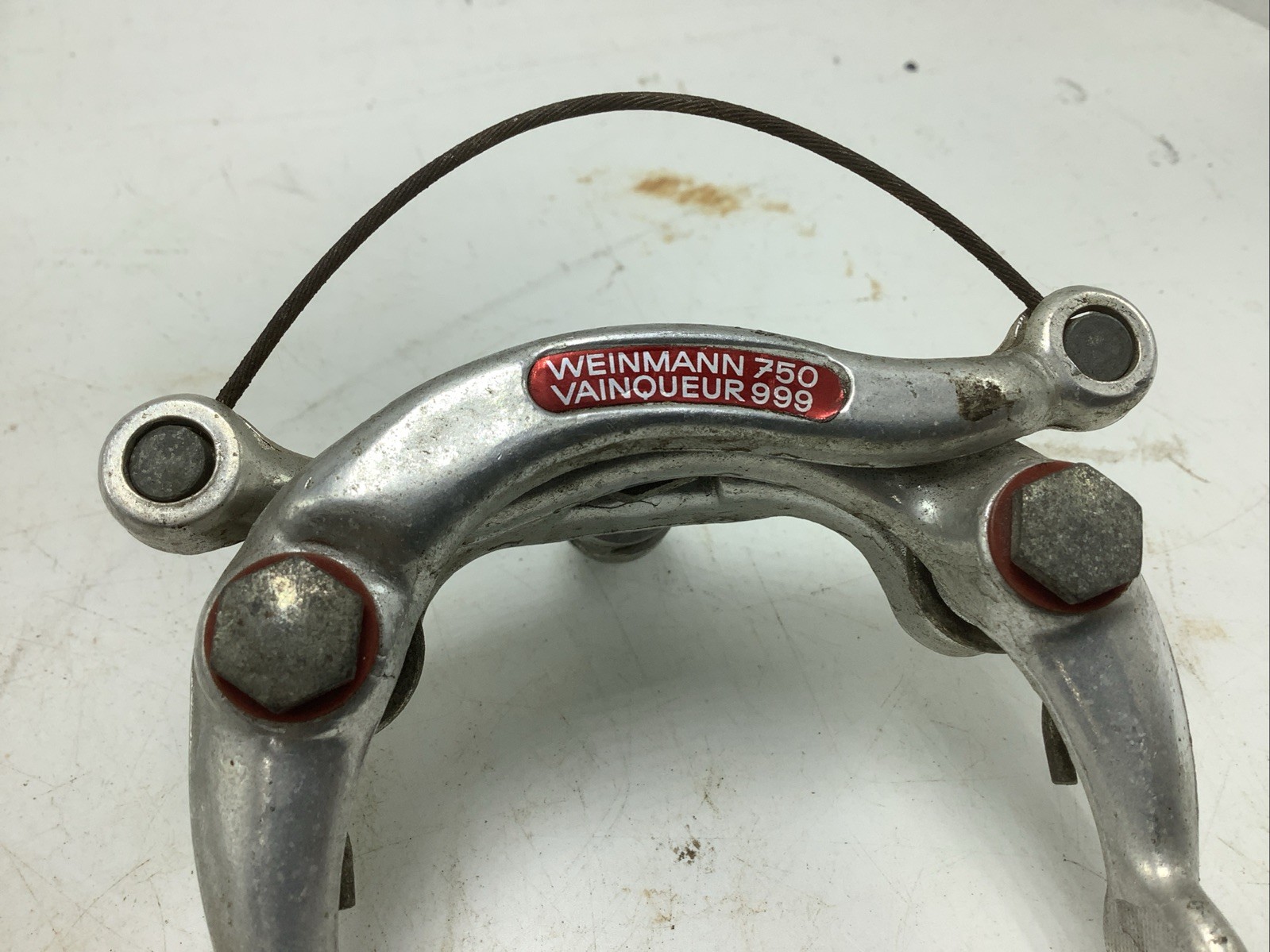 Vintage Weinmann 750 Vainqueur 999 Center Pull Brake Calipers Pair Long Reach