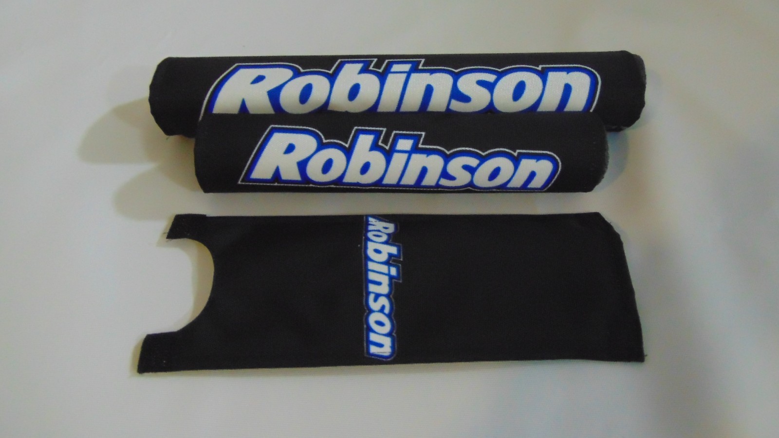 CUSTOM ROBINSON BLACK BIKES BMX PAD SET STEM HANDLEBAR TOP TUBE BIKE PADS FOAM
