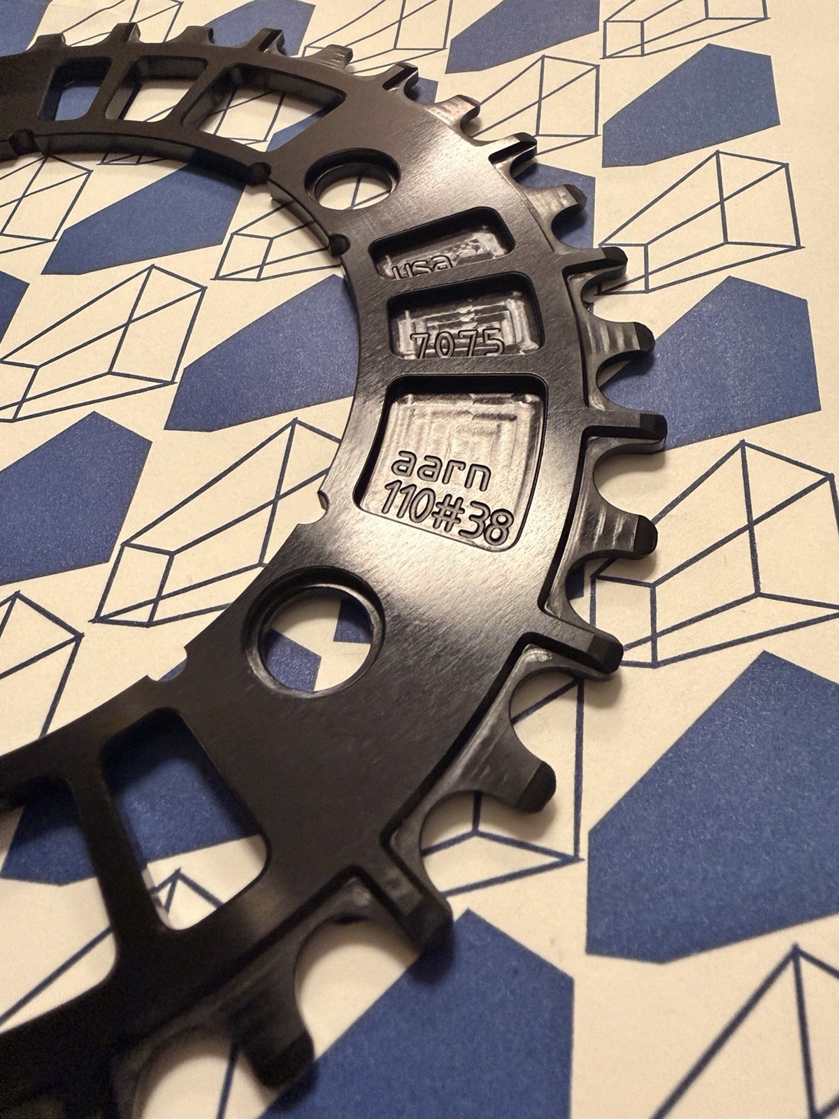 AARN 110#38 1X 11-SPEED CHAINRING (110BCD 38-TOOTH)