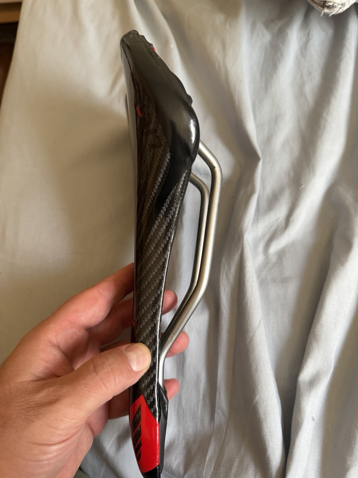 Carbon Fiber Style BMX Seat Bicycle Saddle