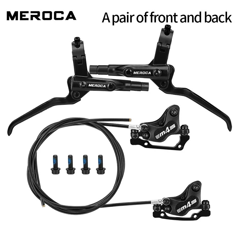 MTB 4-Piston Split Type Bilateral Hydraulic Brake Front 850mm Rear 1600mm Length