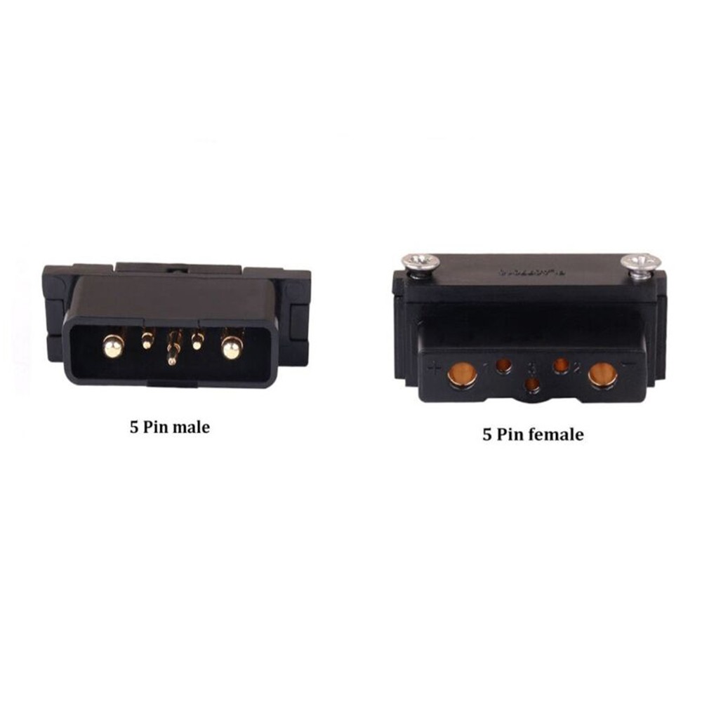 Hailong Battery Power Discharge Connector Plug 4 Pins 5 Pins Male & Female SDE
