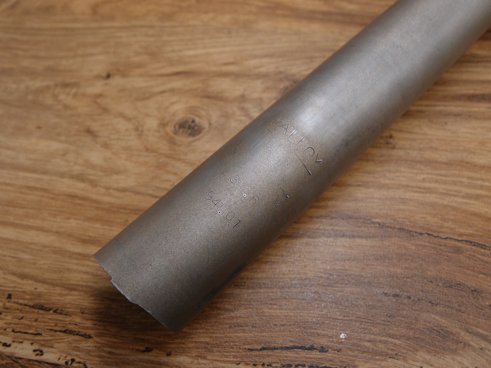 1994 MTB plain seatpost K-TEC by Kalloy 31.6 mm