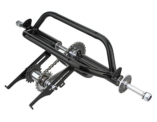 Bike 1216 Trike Conversion Kit 1 Speed Coaster 5/8 axle HH500 Black.