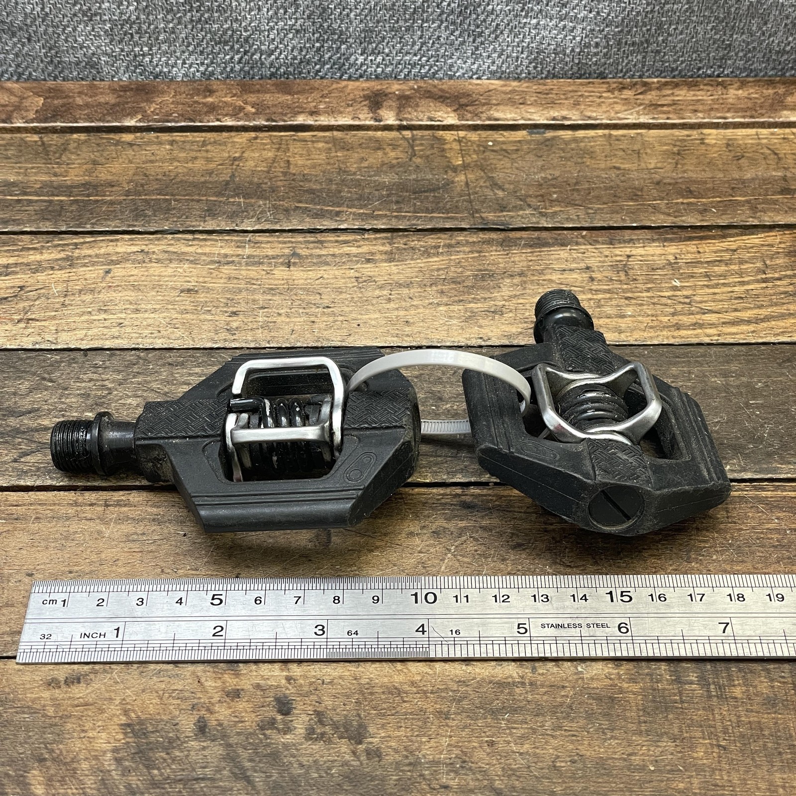 Crankbrothers Candy Clipless MTB Bike Pedals 9/16 Black Pair 290g Gravel Trail