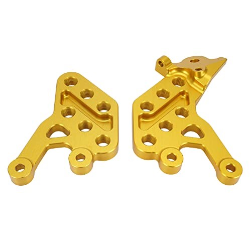 Foot Peg Brackets CNC for Eride Pro SS 2.0 3.0 E Ride Pro S SR,Electric gold