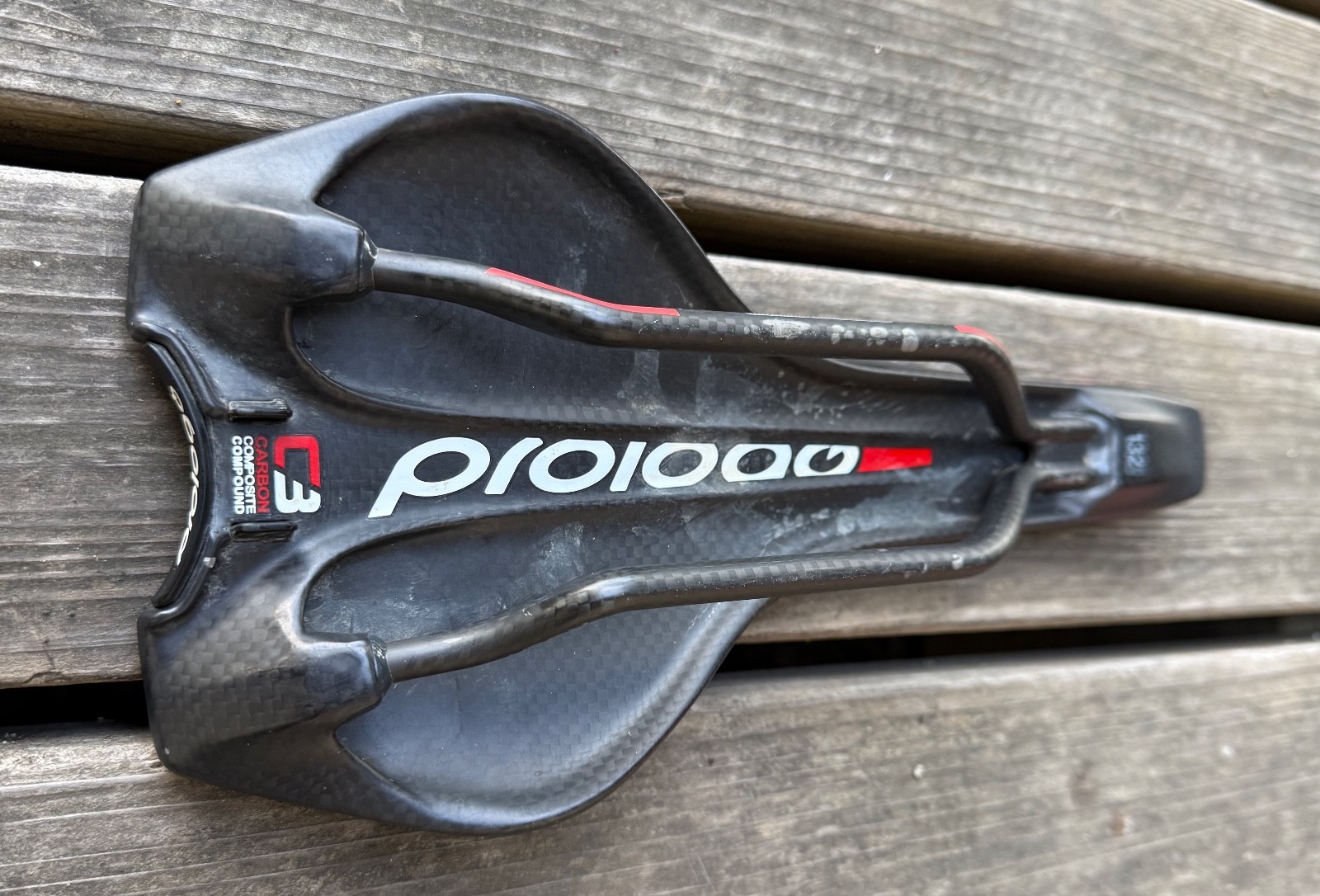 Prologo Zero C3 Nack Carbon Saddle, 270x132mm, Black, 158 grams