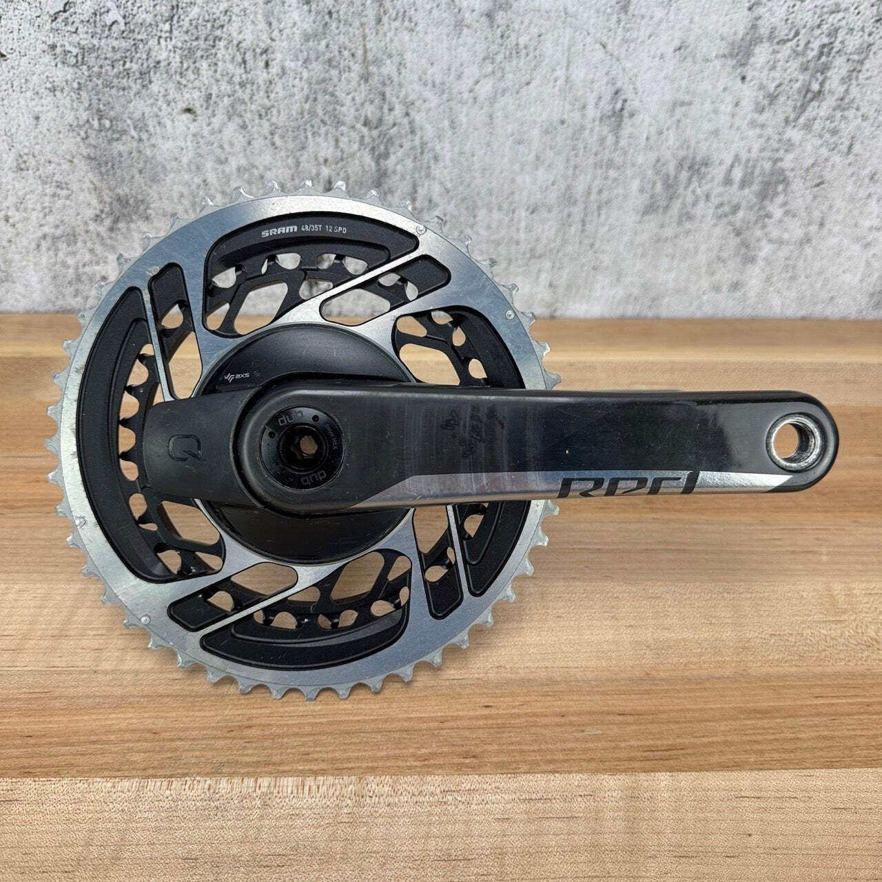 SRAM Red AXS D1 Quarq 48/35t Chainrings 172.5mm Power Meter Crankset DUB SL