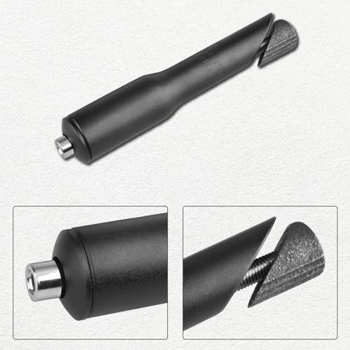 Stem Riser Adapter Aluminum Bike Fork Stem Quill Riser 25,4 x 150 mm Black