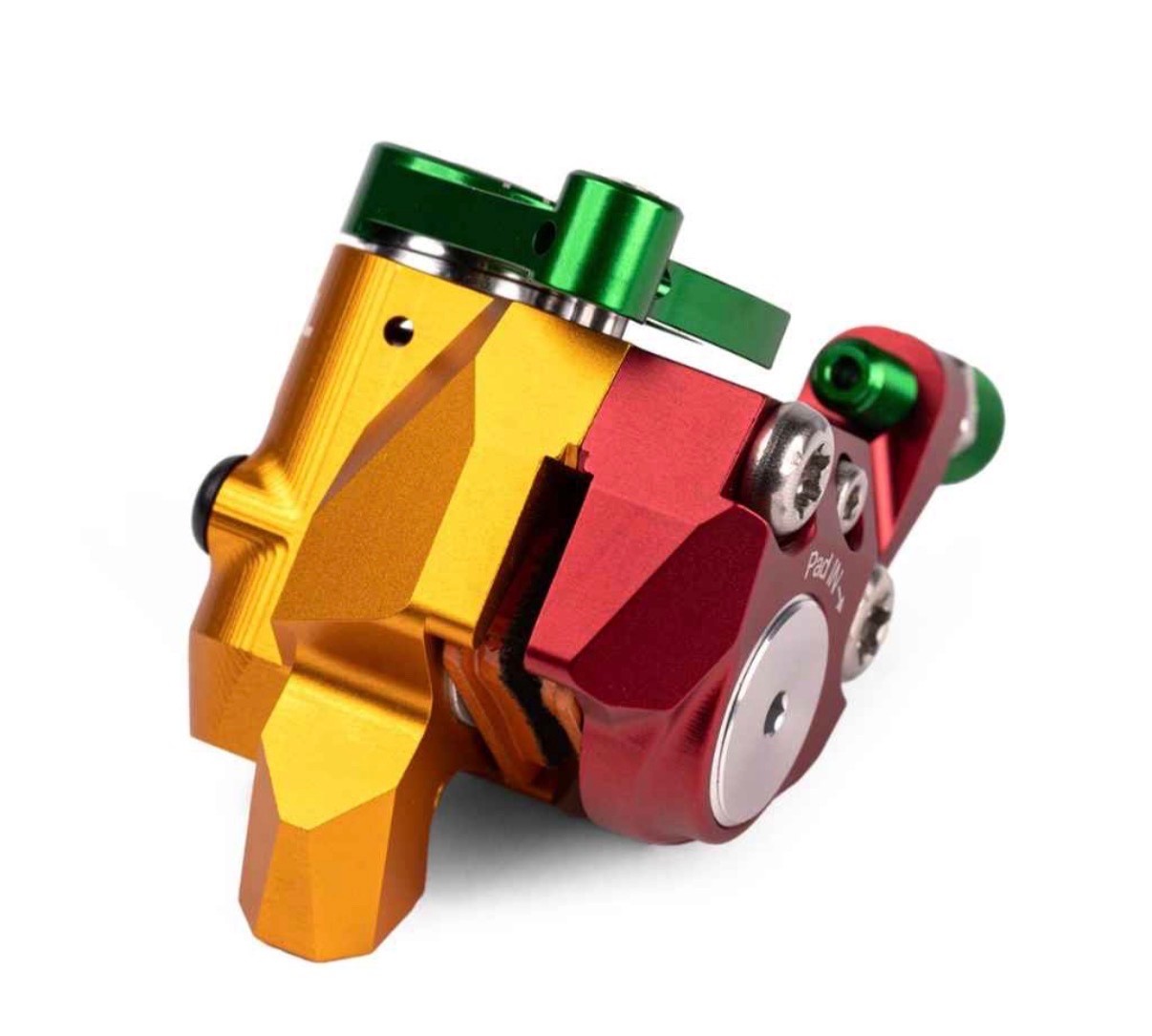 New GROWTAC EQUAL flat mount disc brake Rasta Limited Color