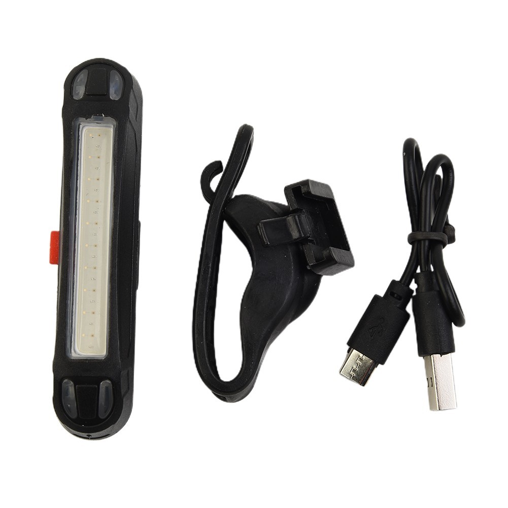 USB Rechargeable LED Bicycle Headlight Bike Front Rear Lamp Cycling Taillight
