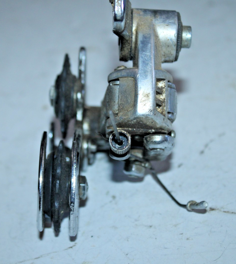 Vintage Shimano Altus Front Rear Derailleurs 2×7 Medium Reach Silver VTG Road :)