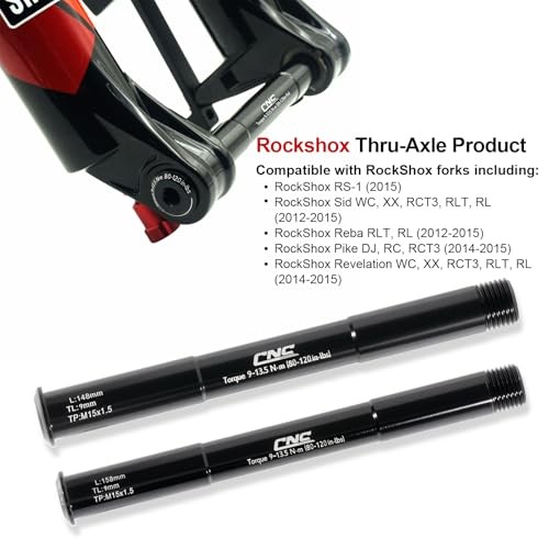RockShox Boost Front Hub Thru Axle 15x100mm & 110mm for 15x110mm