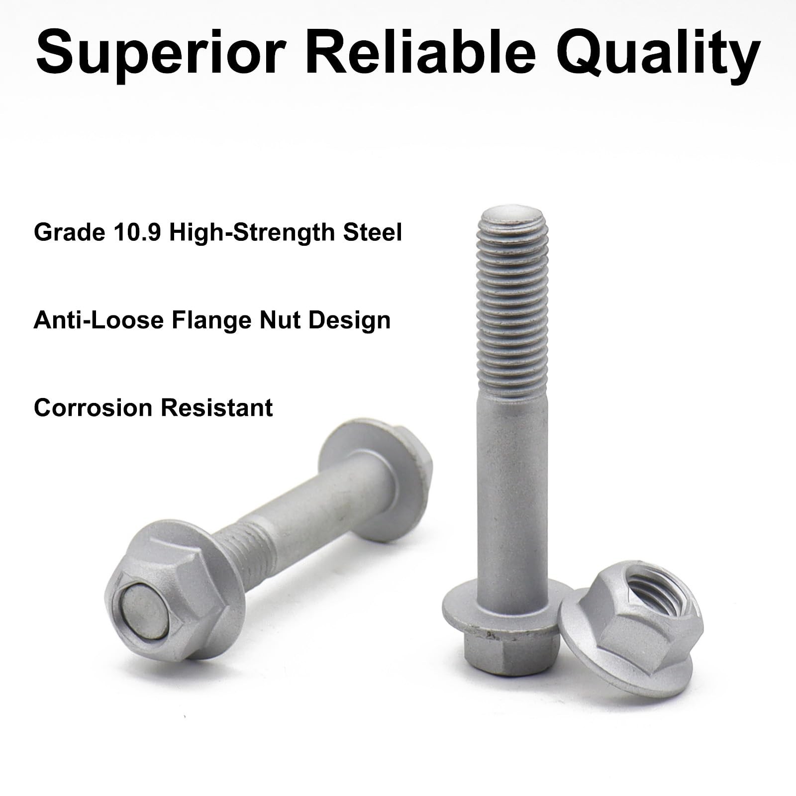 Pair M14 Front or Rear Shock Absorber Mount Bolt & Nut Kits for Dodge Ram 150…