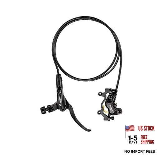 Zoom MTB 4 Piston Hydraulic Disc Brakes Set, Left Front 850mm Right Rear only