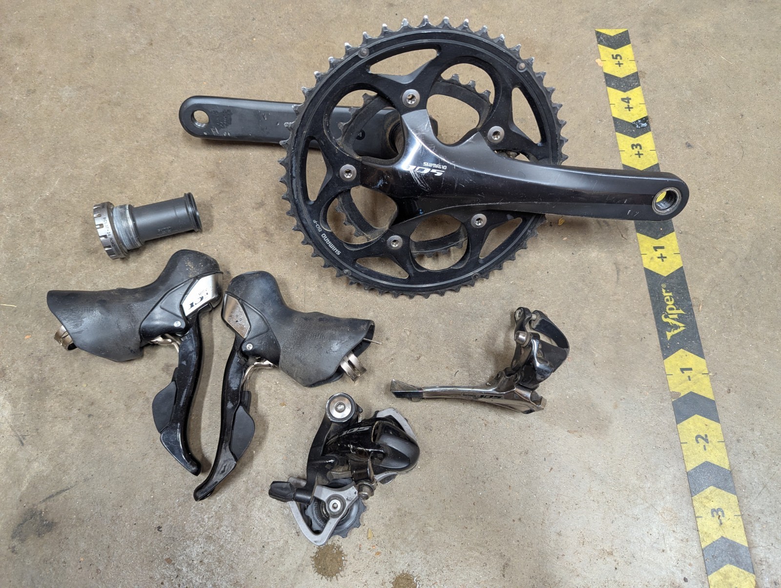 Shimano 105 5700 2×10 Speed Groupset For Road/Gravel Bikes