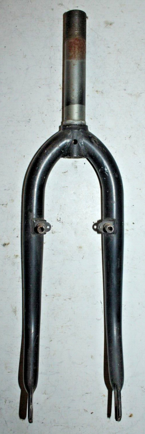 20″ Kids Bike Fork 1″ Threaded 136mm Black Rigid Steel Canti Fast USA Shipper!!!