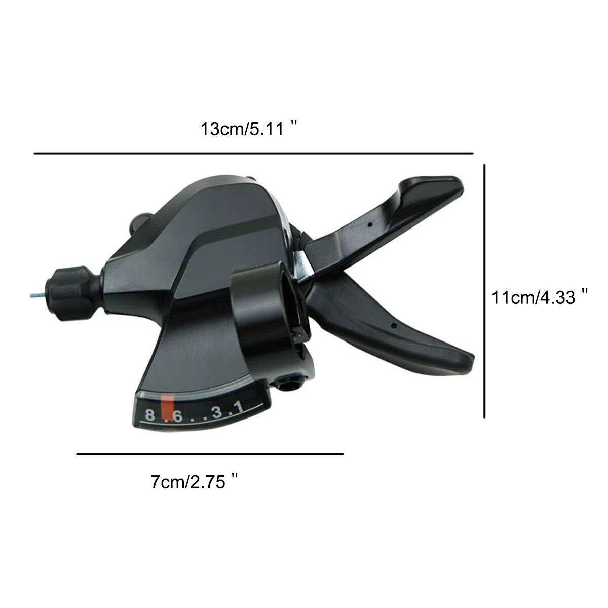 MTB Bike Gear Brake Levers Set Shifter Shift 3/8 Speed Cables for Shimano Bicycl