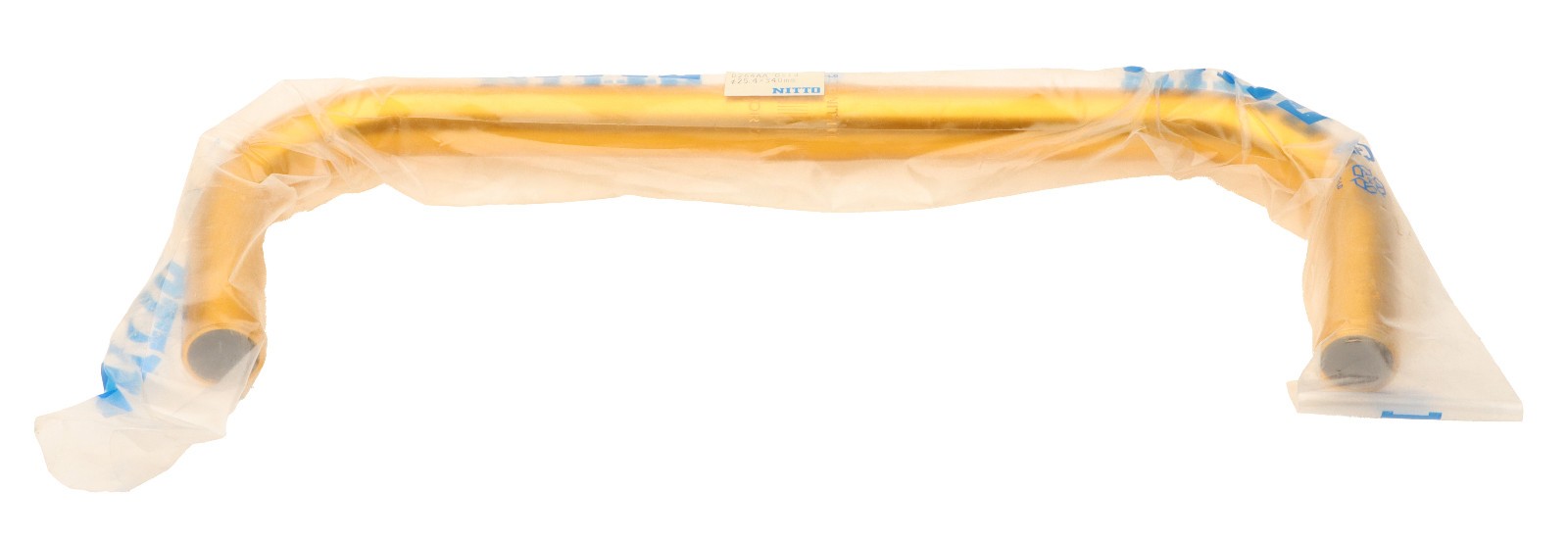 Nitto EAI B264AA Mini Bullhorn Handlebar Gold 25.4mm Clamp x 34cm Width NOS NEW