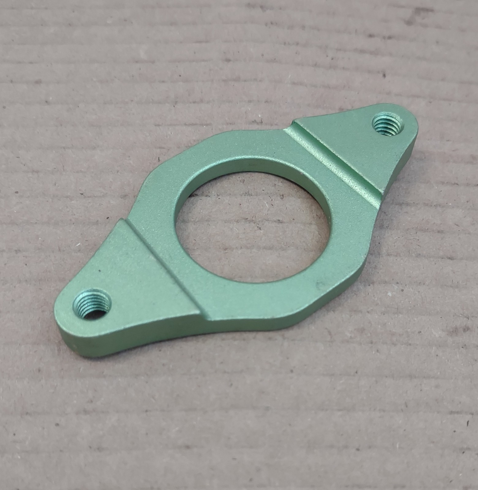VIntage Bike Alloy Green Mid School Bmx Cable Plate