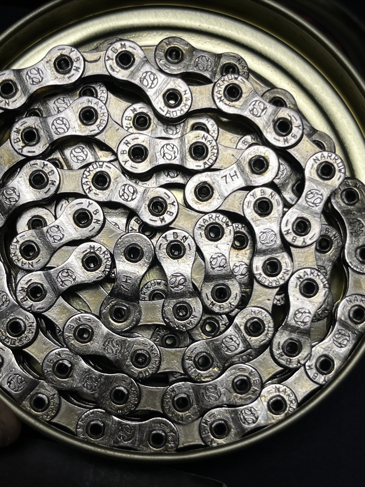 FMF Tin 1/2 x 3/32 x 116 Link Super Light Hollow Pin Bmx Racing Chain Gt Haro SE