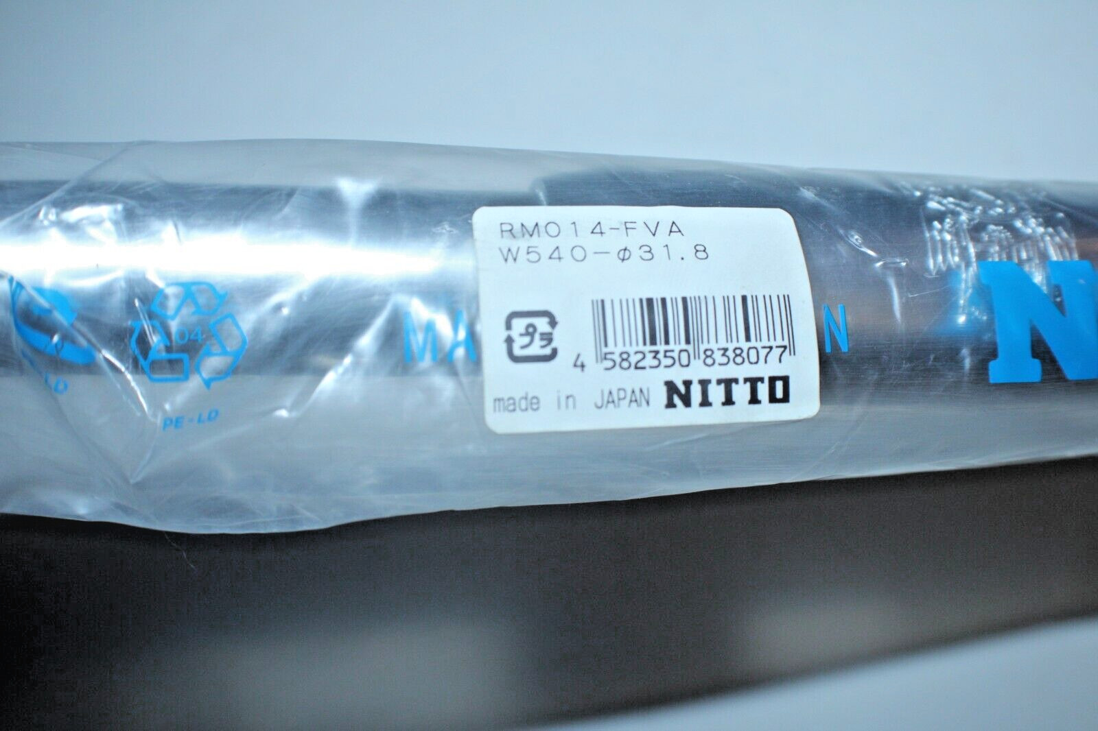 Nitto RM014-FVA Dirt Drop Road Handlebar 31.8mm 520mm Japan Silver Free Shipper