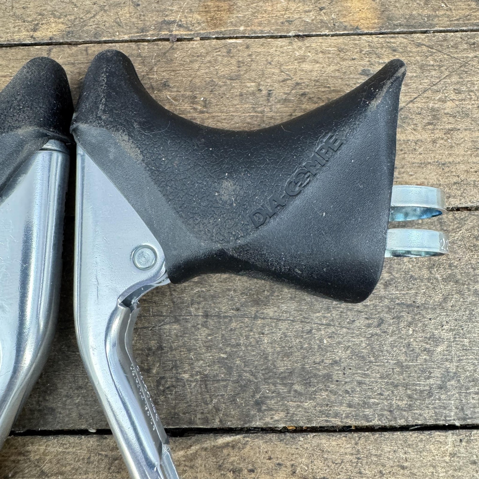 Vintage Dia-Compe TANDEM Brake Levers DUAL NOS Non Aero 4-Finger 23.8mm Drop Bar