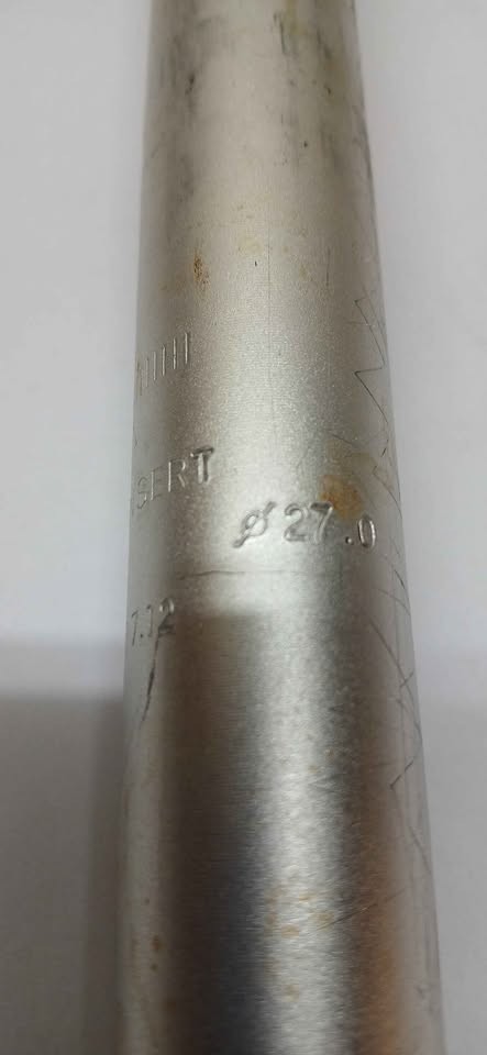 Titec Aluminum 27.0 Seat Post Micro Adjust Alloy 220g Road Bike MTB GOOD!!!