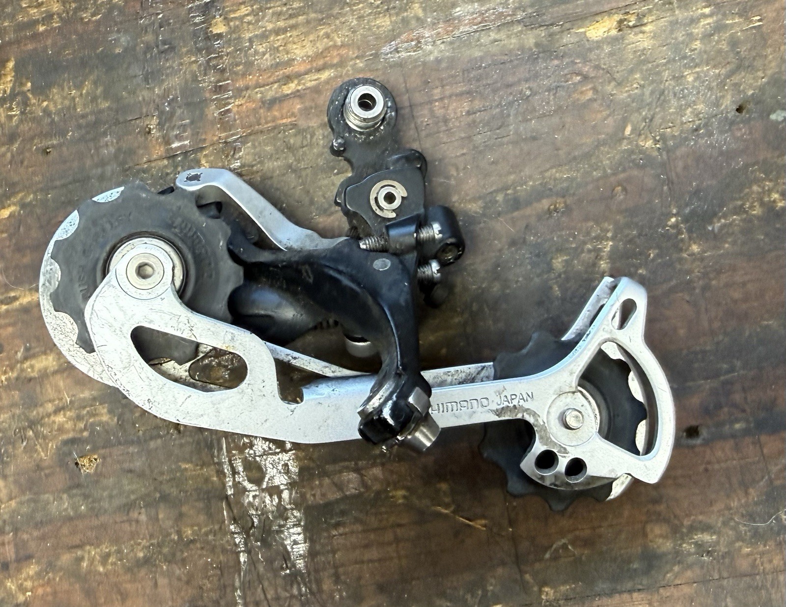 Shimano XT Shadow Rear Derailleur, RD-M772, Long Cage, Vintage Deore 9 Speed