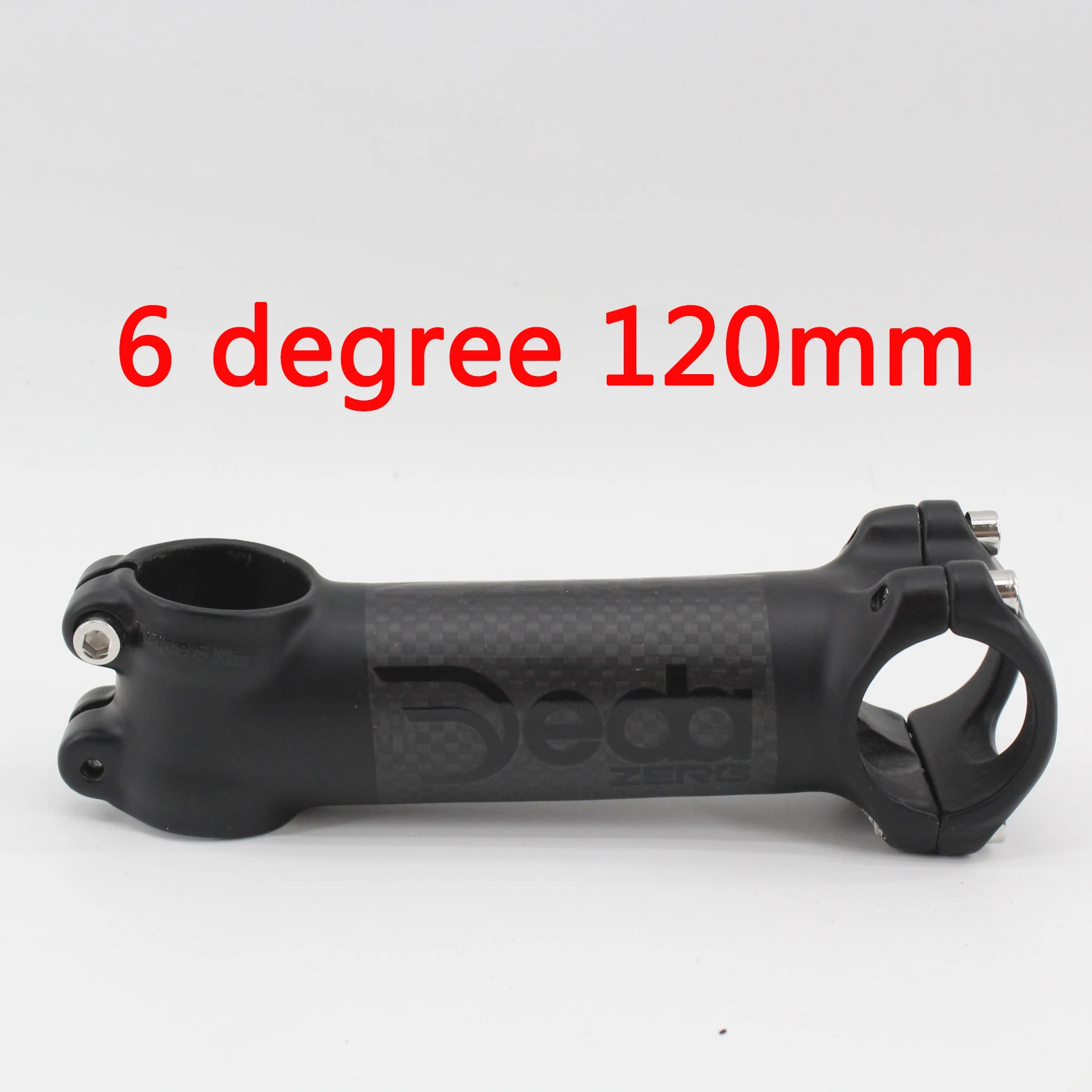 Carbon Road Bicycle Stem 31.8*60-120mm 6 17 Degrees Mountain Bike Stem