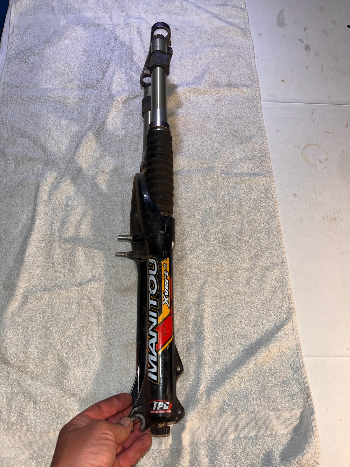 Vintage Manitou X-Vert R fork, rim or disc, 1 1/8″ steerer