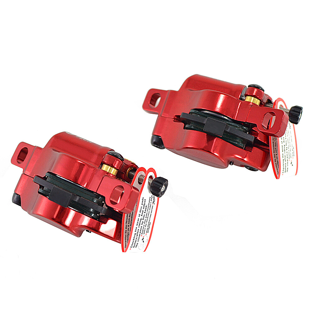 JUIN TECH R1 Hydraulic Road CX Disc Brake set 160mm w/ Rotor (Front+Rear) , Red
