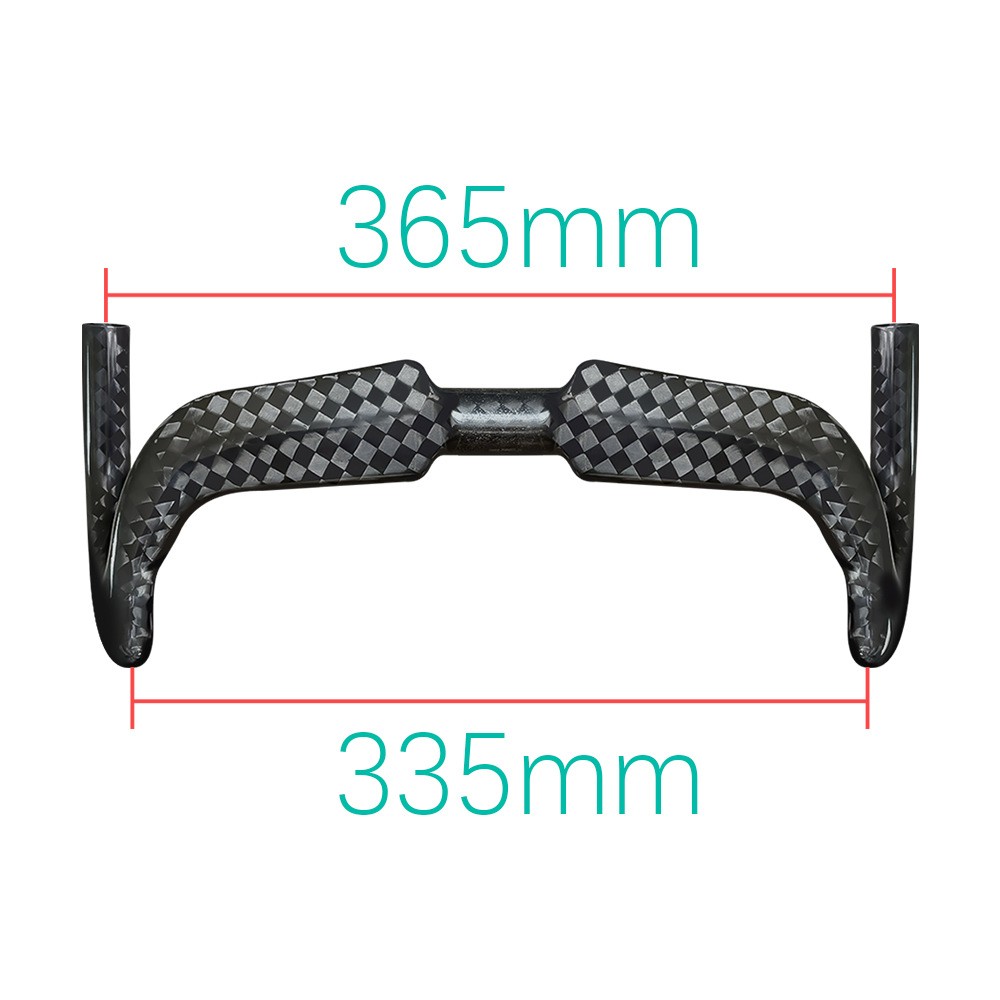 Track Bike Carbon Handlebar Sprint Match Bent Fixed Bicycle Handle Drop Bar