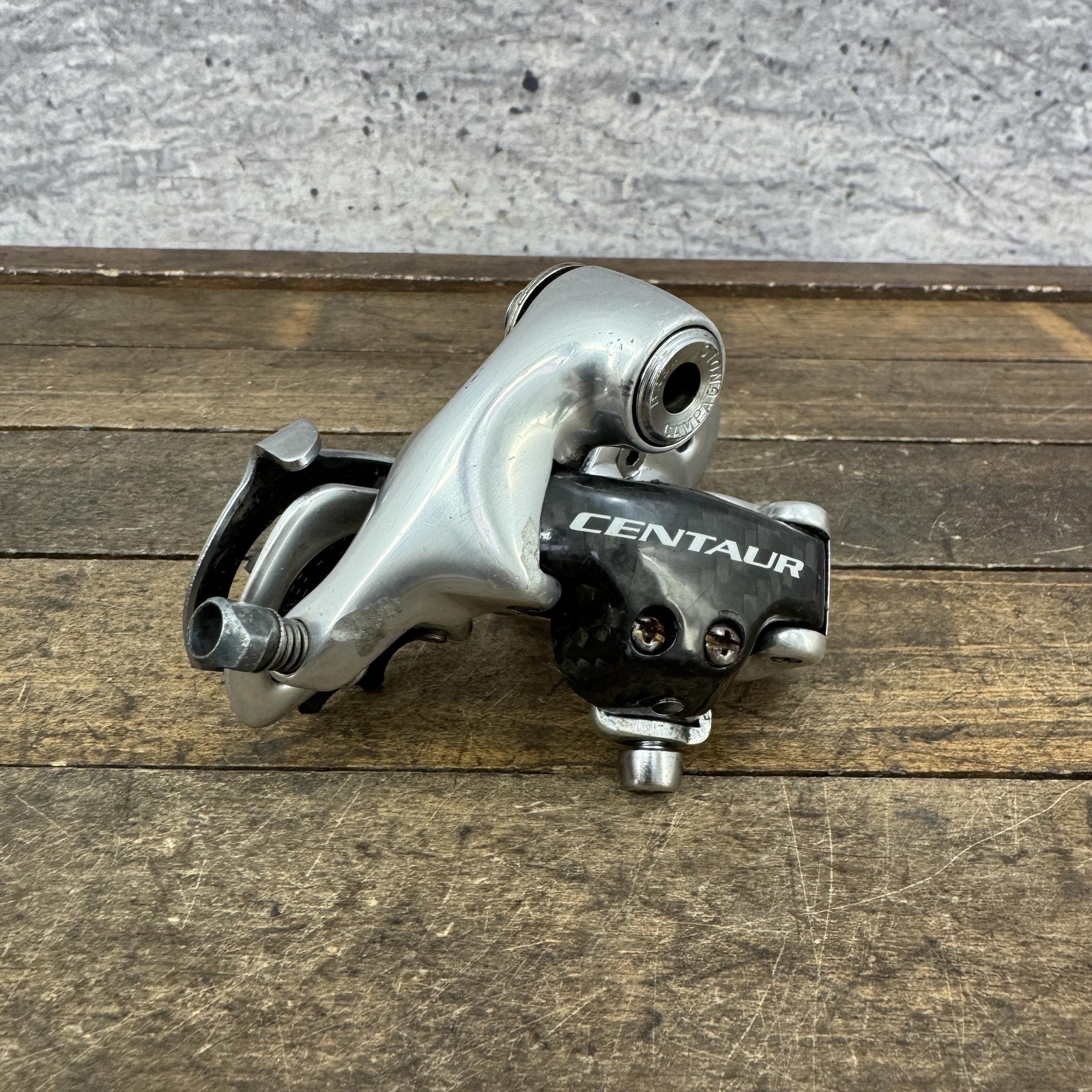 Vintage Campagnolo Centaur Rear Derailleur Carbon 10 Speed Short Cage 225g