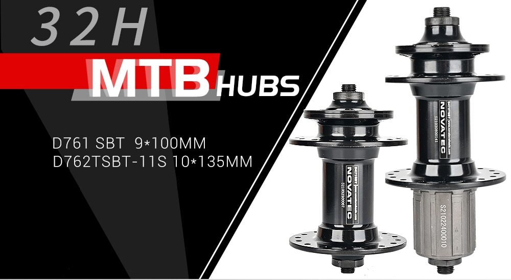 32 Holes 8-11S Mountain Bike 2 Bearing Bead QR Bicycle Parts for HG Cassette Hub