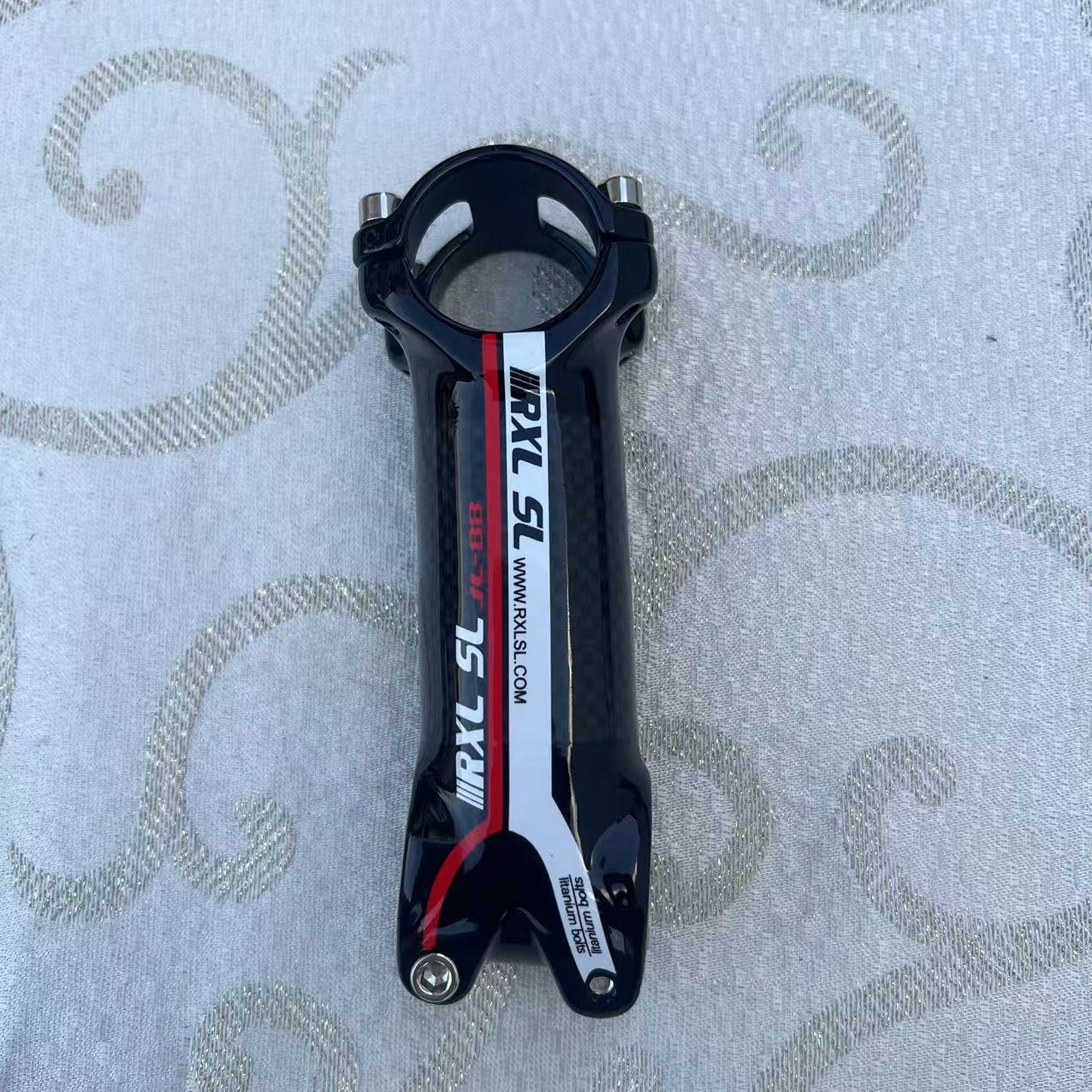 mtb Bike Handlebar Stem Road Bicycle Carbon Fiber+Auminum Alloy Stem 31.8mm
