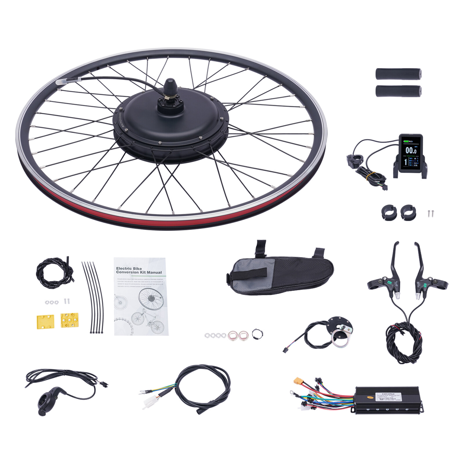 48V eBike Conversion Kit 28/29 Inch Front Wheel & 1000W Hub Motor Electric Bike