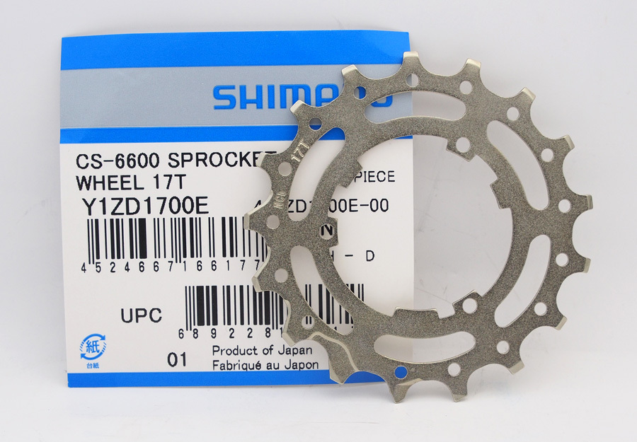 Shimano Ultegra CS-6600 CS-6700 17T Sprocket Wheel Cog, 105 CS-5600 Usable