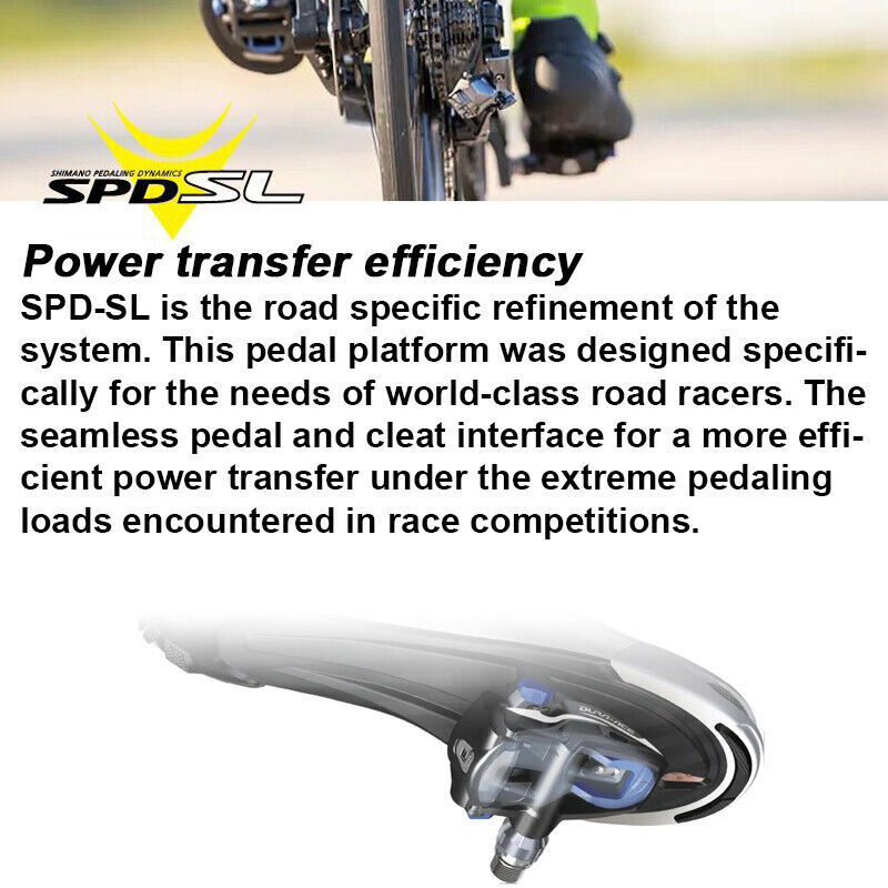 Shimano Ultegra PD-R8000 SPD-SL Carbon Pedal 9/16″ Road Bike Cycling SH11 Cleat