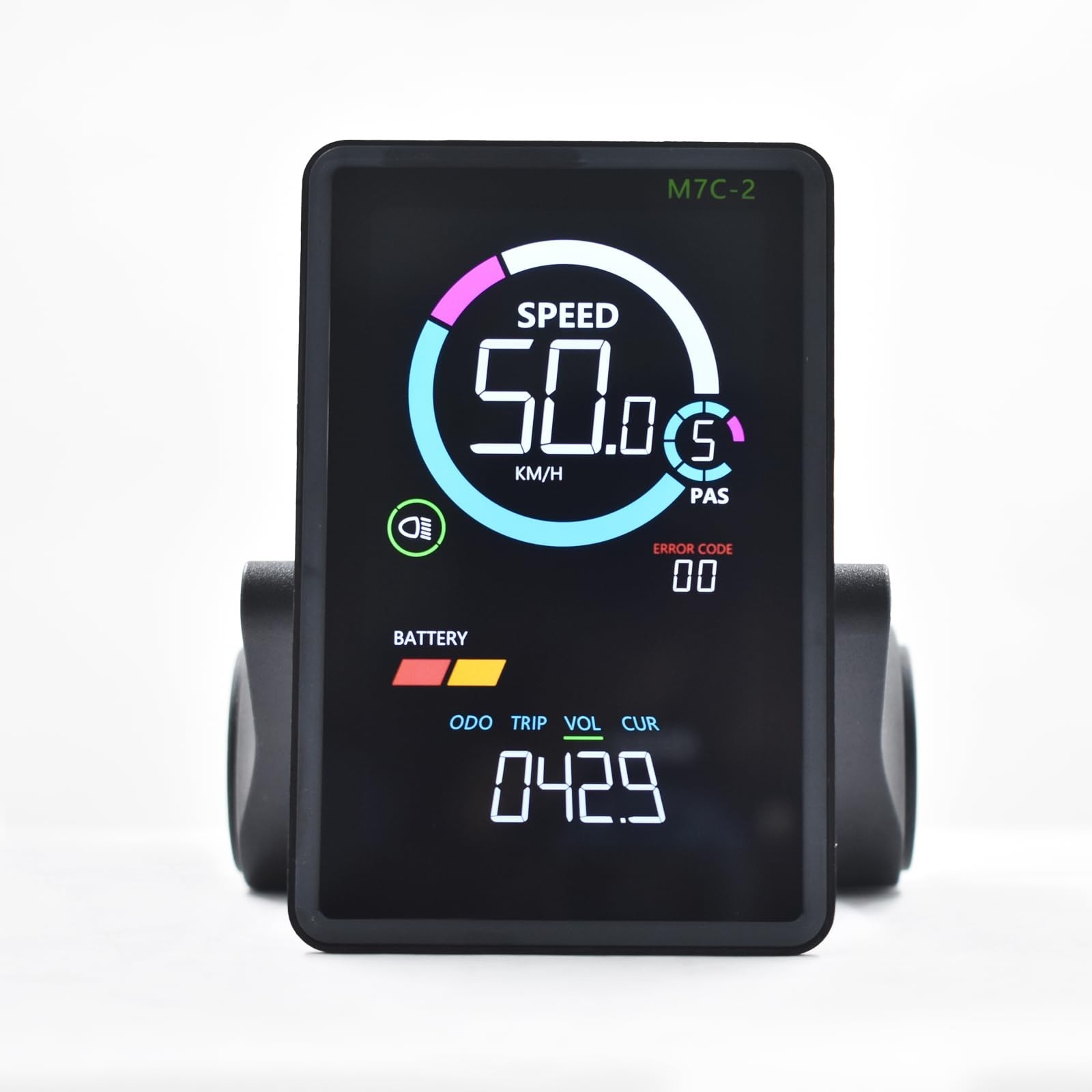 Mcezdy Ebike Display, UART No. 2 Protocol, 24V-60V ABS Colorful Cycling Compu…