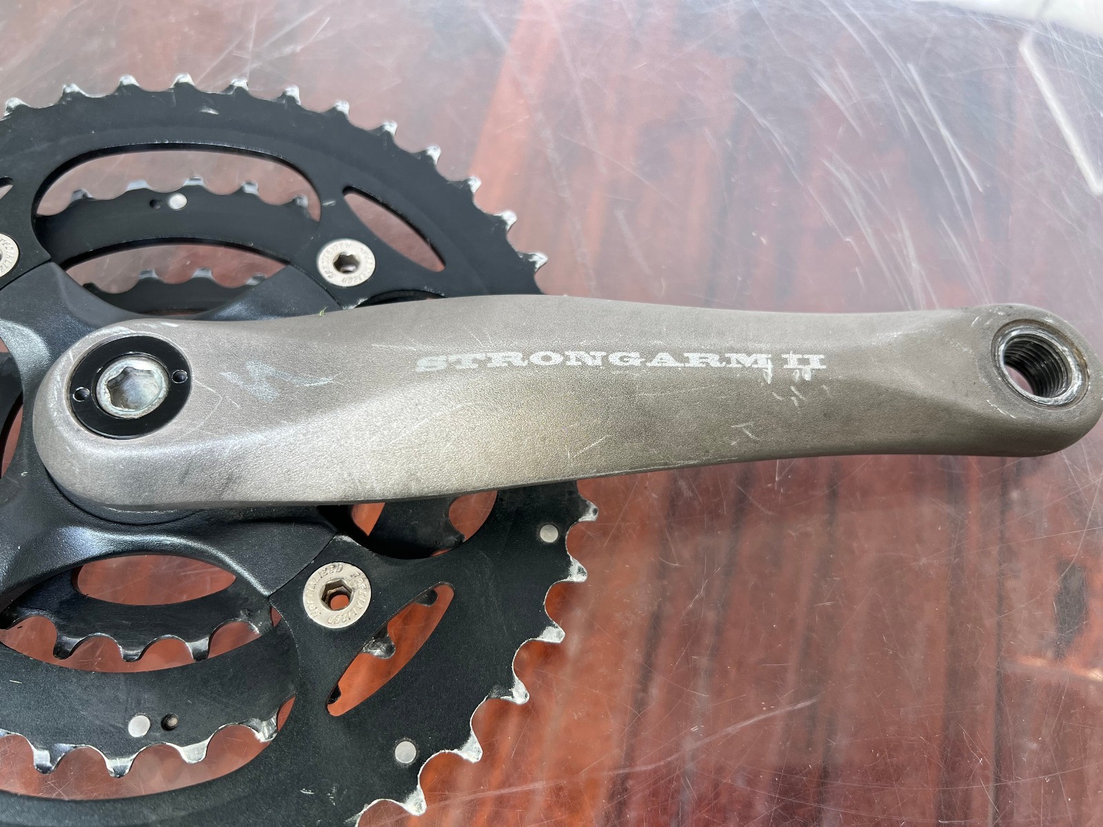 Specialized Strong Arm II 175mm Aluminum Mountain Bike Triple Crankset 44/32/22