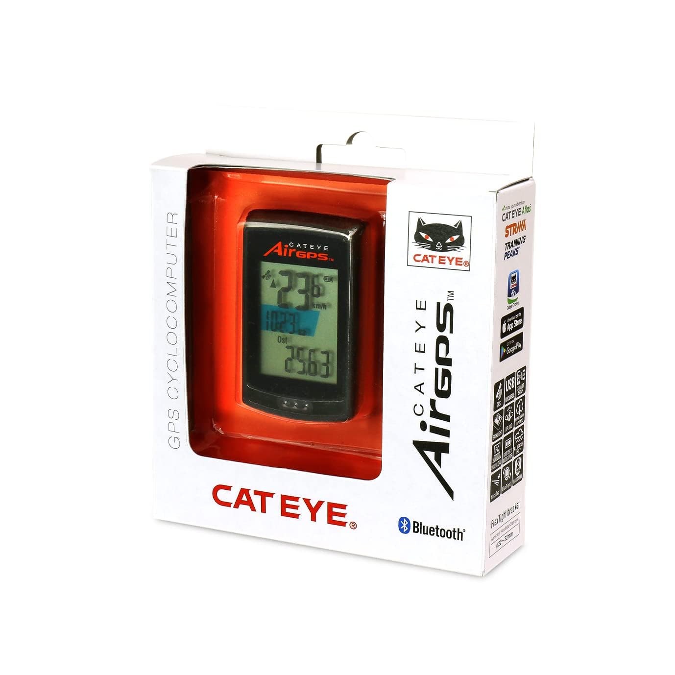 – AirGPS Sensorless USB Rechargeable GPS Cycling Computer (CC-GPS100 & CDC-30)
