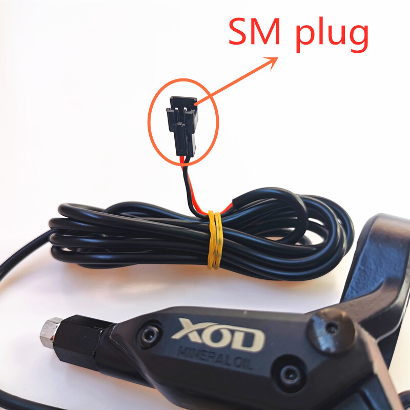XOD E-Bike Brake Hydraulic Disc Cut Off Power Brake 2 Pin 3 Pin SM Plug