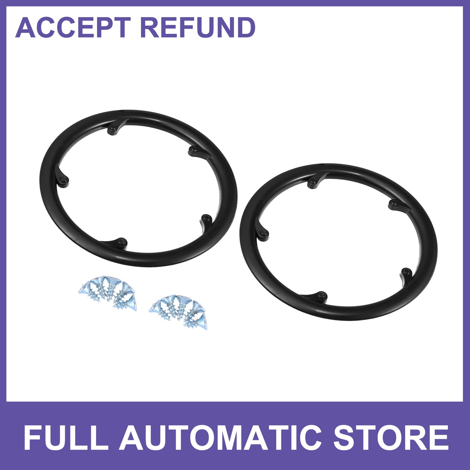 2 Pcs 48 Teeth 9.5cm 5 Holes Bike Crankset Chain Wheel Covers