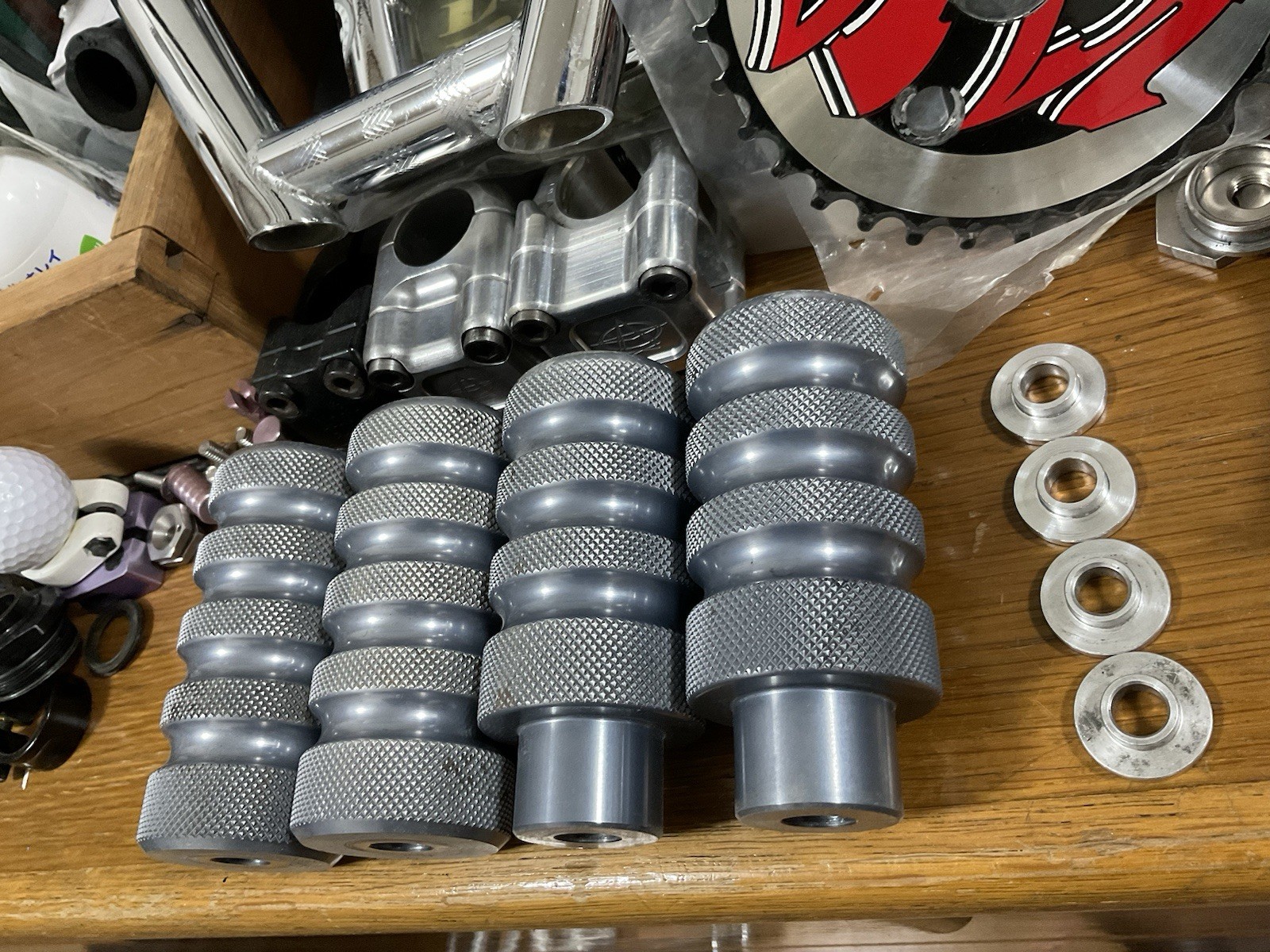 MAGICFRUITS 4 pegs BMX flatland Freestyle Set Four 4 rare