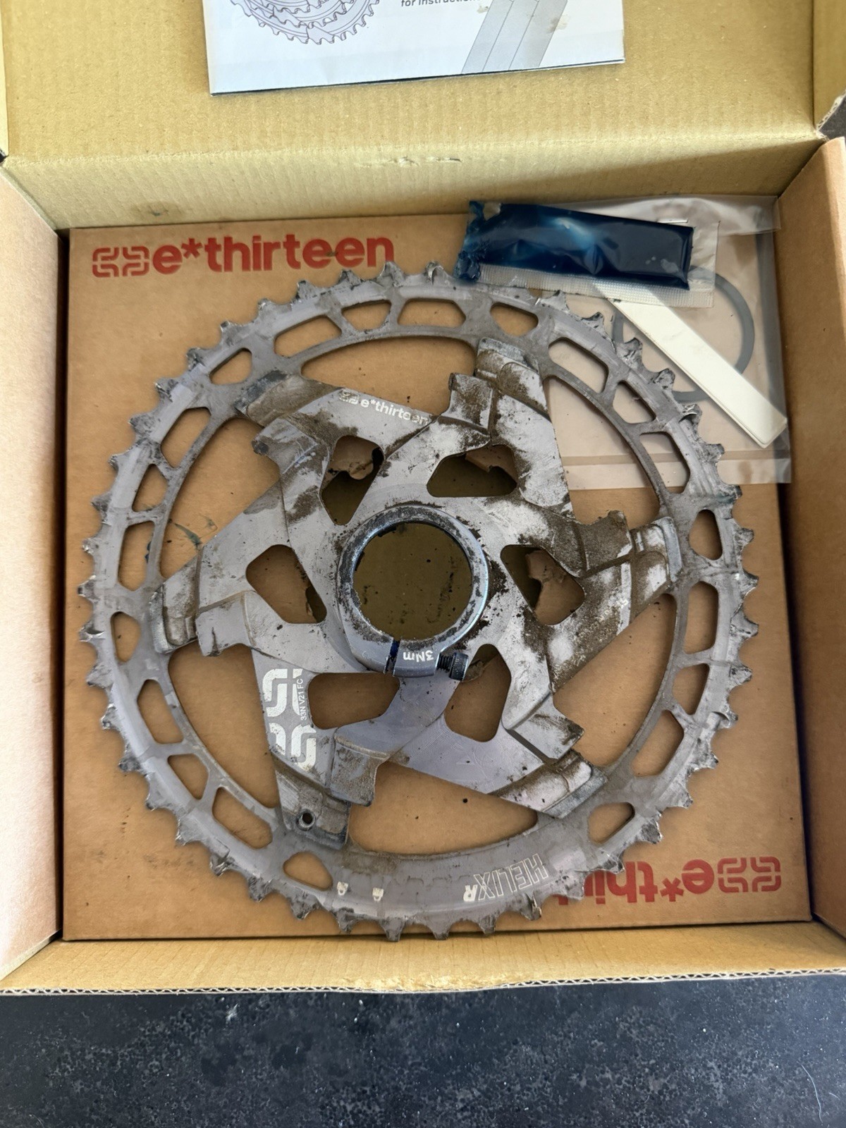 E.13 E*thirteen Helix Race 11 speed Gravel MTB Cassette E13 Grey 9-46t